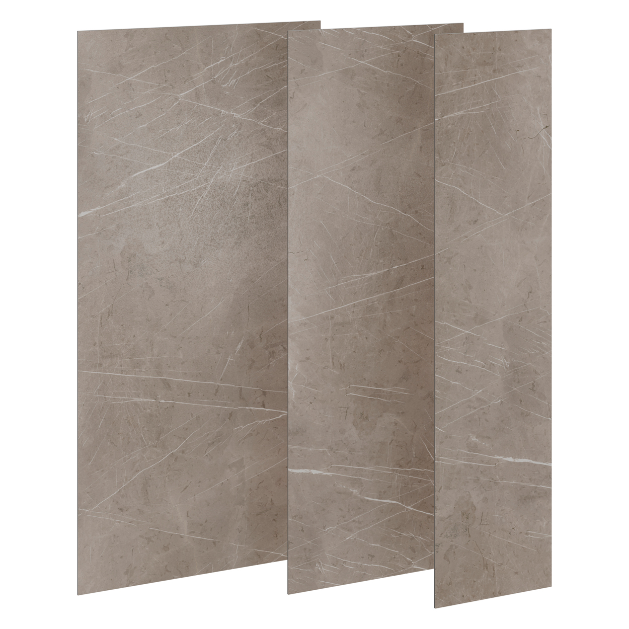 Wedi Top Wall Marble Grey Beige